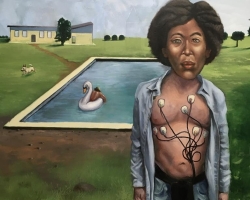 AmericanDream HeartMonitor 107x107cm