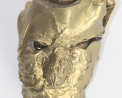 Masque N29 1989 Laiton 11X7 Cm