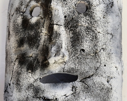 Masque Primitif Du Futur 2022 Terres Feu 30X40X12 Cmjpg