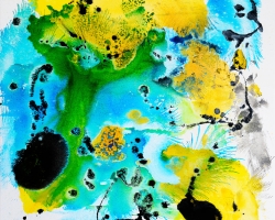 Technique Mixte Sur Toile 2022 100X100 Cmjpg
