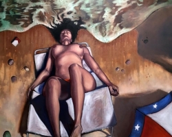 Vacationland No 8 153x153cm